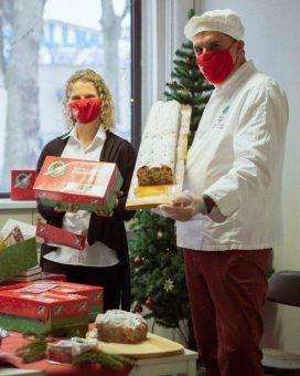 „Weihnachtsstollen im Schuhkarton“