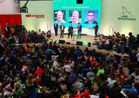 Grüne Woche 2024: Ansturm auf die Schülerpressekonferenz