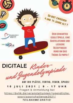 Sport Challenge für herzkranke Kinder am 10.07.2021