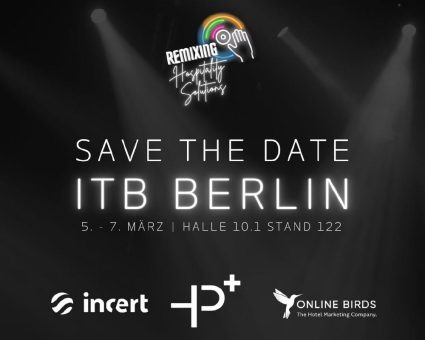 HotelPartner, incert und Online Birds bündeln Kräfte für wegweisende Vermarktungsstrategien auf der ITB 2024