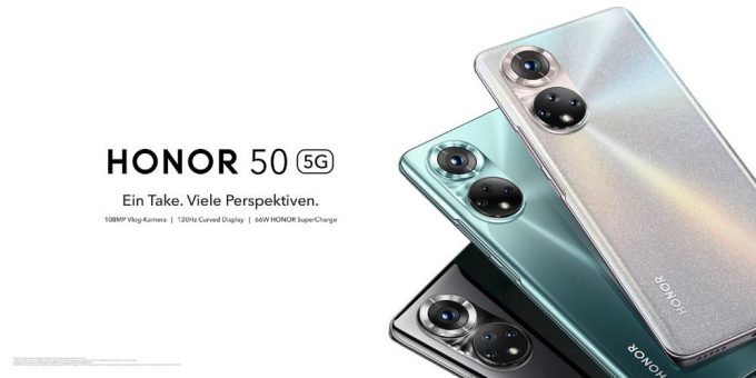 HONOR 50 im unschlagbaren Bundle in Deutschland erhältlich