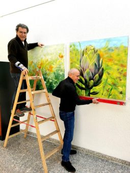 Tom Wilhelm aus Lahr-Sulz setzt mit seinen Werken bewusst auf positive Stimmung