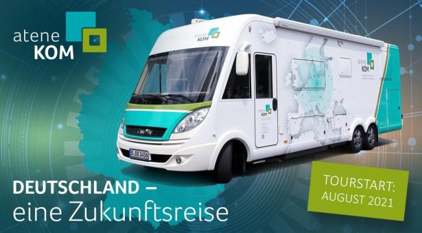 Deutschland – eine Zukunftsreise: atene KOM-Infomobil macht Station auf Sylt