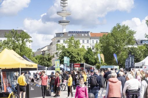 VELOHamburg feierte turbulentes Fahrradfest