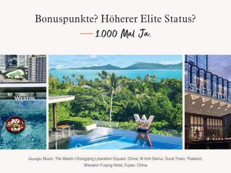 Travel Better 2024: Mit der neuen internationalen Promotion von Marriott Bonvoy schnell zu einem höheren Elite-Status