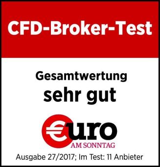 CFD-Broker-Test: FXFlat von Euro am Sonntag mit „sehr gut“ ausgezeichnet