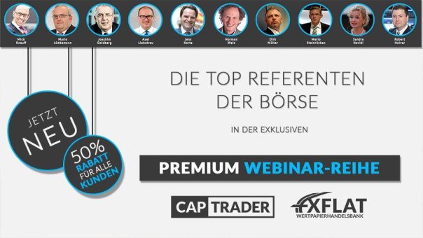 FXFlat und CapTrader starten exklusive Webinarreihe der Extra-Klasse