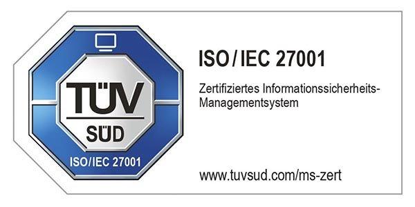 tecRacer wird von TÜV Süd nach ISO/IEC 27001:2017 zertifiziert!