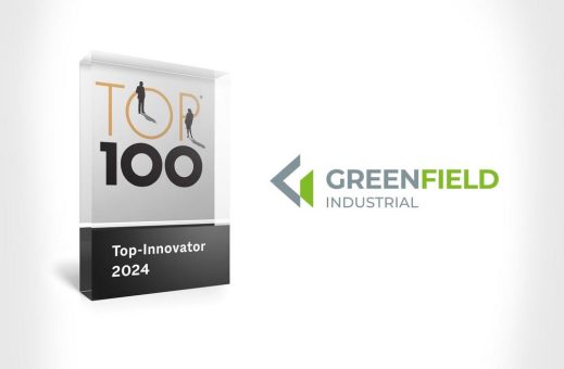 Die Greenfield Industrial GmbH erhält TOP 100-Auszeichnung