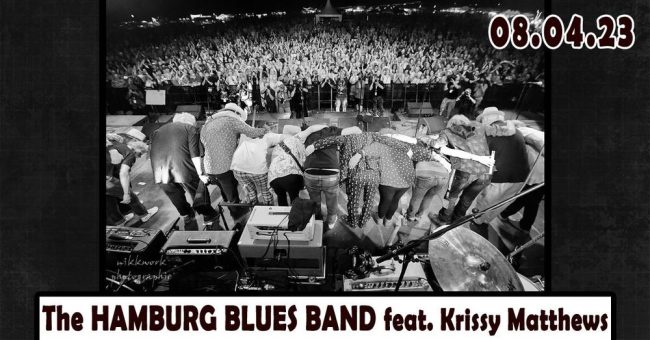 The HAMBURG BLUES BAND feat. Krissy Matthews – 40th Anniversary Tour l Flensburg, live am 08.04.23 Roxy Concerts