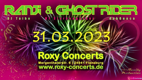 Ranji & Ghost Rider live Goa | Roxy Concerts, Flensburg