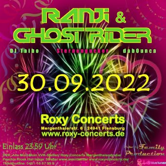 Ranji & Ghost Rider live Goa | Roxy Concerts, Flensburg