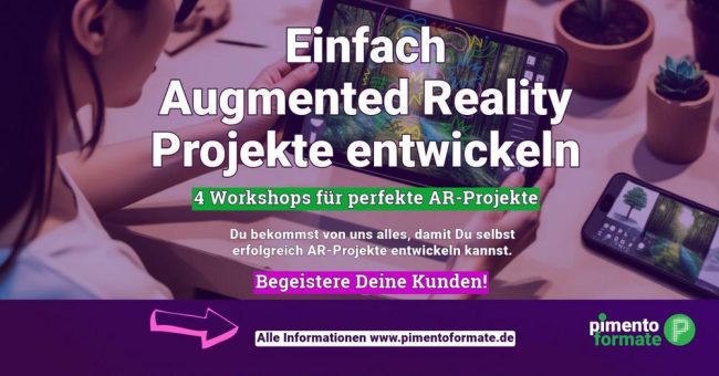 Einfach und professionell Augmented-Reality-Projekte entwickeln