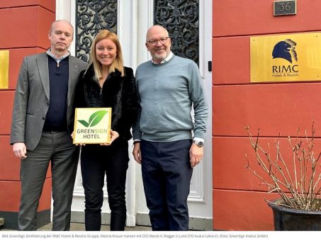 Zukunft gestalten: Hotels der RIMC Hotels & Resorts Gruppe erlangen die GreenSign Hotel Zertifizierung