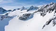 Zurück in den Schnee i m Stubaital