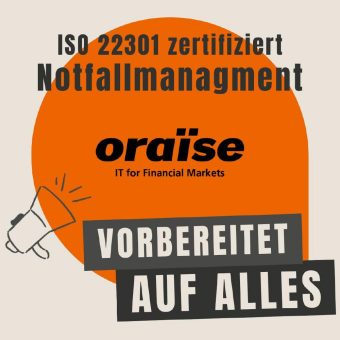 ISO 22301 zertifiziert: Vorbereitet auf Alles