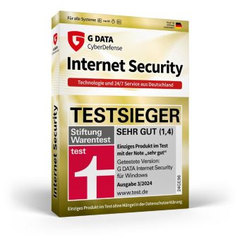 G DATA Internet Security ist Testsieger bei Stiftung Warentest