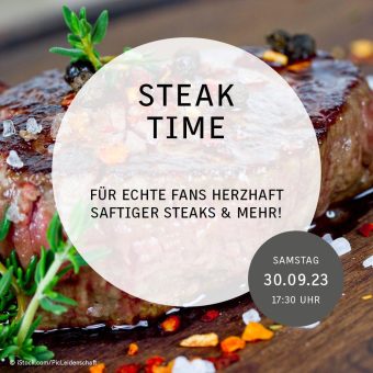 Es ist wieder Steaktime im Restaurant musics