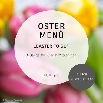 Köstliches Oster-Menü zum Mitnehmen vom Restaurant musics!