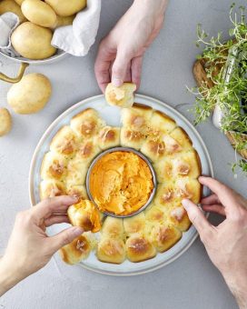 Pull-Apart-Bread: Trendiges Finger-Food für die Grillsaison