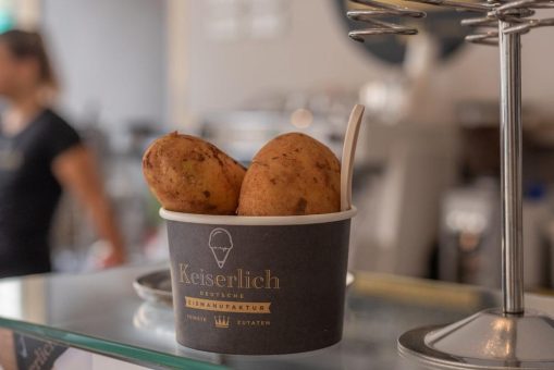 Die Kartoffel wird cool: Kartoffel-Marketing GmbH launchte Kartoffel-Eis in Köln