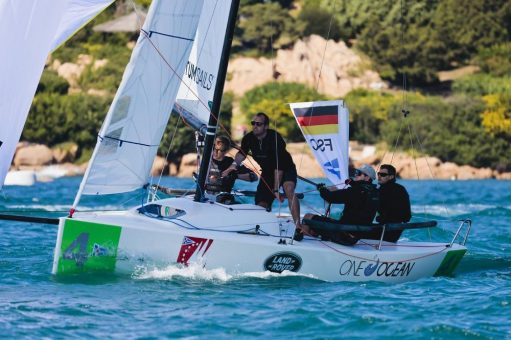 Flensburger Segel-Club wird Dritter bei Stadion-Rennen im Finale der SAILING Champions League 2021