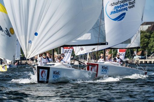 Regattaclub Oberhofen gewinnt SAILING Champions League Qualifier in Kiel.Sailing.City