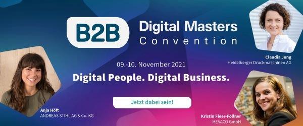 Female Digital Leadership – starke Frauenpanels zur Online-Konferenz B2B DMC