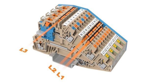 Weidmüller Klippon® Connect-Reihenklemmen AITB für die Gebäudeinstallation