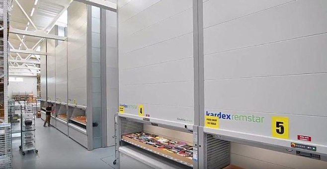 Kardex Remstar sorgt im Onlineshop von Dobrovský für schnelle Bereitstellungszeiten