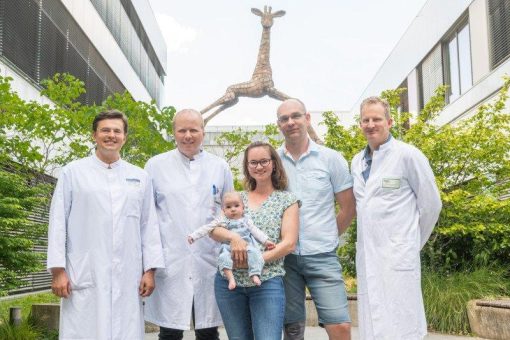 Angeborener Tumor: Teamarbeit im OP-Saal rettete Baby Sofia das Leben