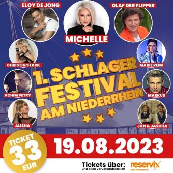 Erstes Schlager-Festival am Niederrhein