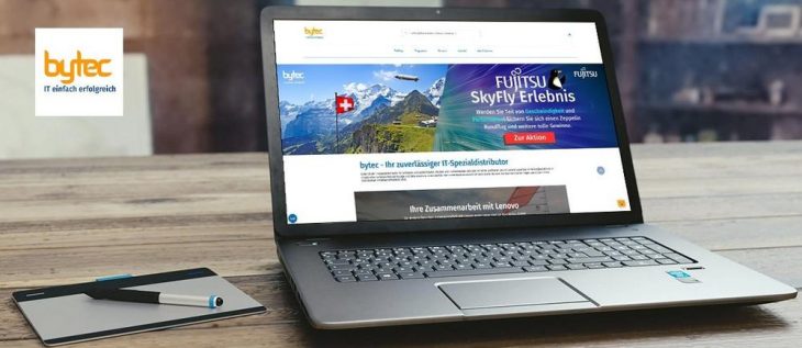 B2B-Content & Commerce Lösung mit PIM, CMS, Shop, Konfigurator und kundenspezifischer Multipricing-Logik für bytec