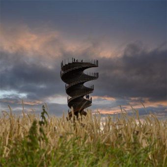 Wahrzeichen über der Tøndermarsch: Neuer Aussichtsturm mit Blick bis nach Sylt