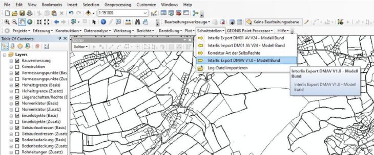 VertiGIS setzt bei der Umsetzung des Geodatenmodells DMAV auf Kontinuität