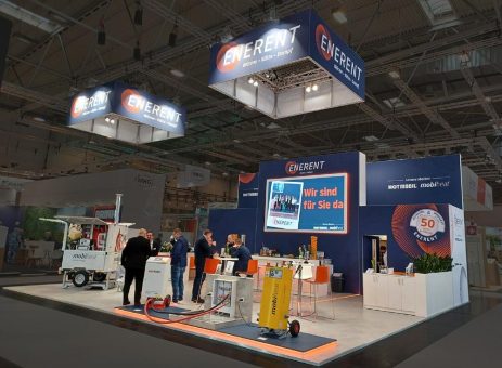 ENERENT Gruppe präsentiert sich mit den Marken HOTMOBIL und mobiheat auf der IFH/ Intherm Nürnberg