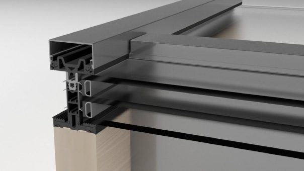 Pfosten-Riegelkonstruktion von BUG: modulares System für variantenreiche Lösungen und Passivhausniveau