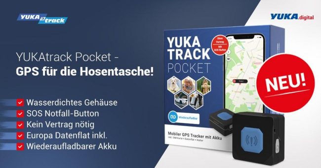 Der neue YUKAtrack Pocket