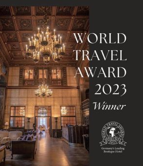 Schlosshotel Berlin by Patrick Hellmann gewinnt World Travel Awards 2023