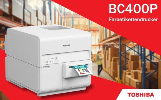 Toshiba erweitert sein Auto-ID-Portfolio mit Farbettikettendrucker