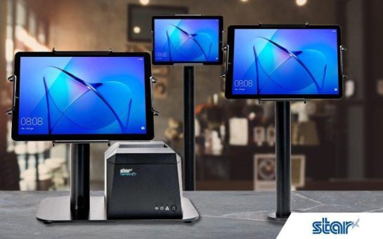 Star Micronics präsentiert neue Tablet-Ständer der mUnite-Serie