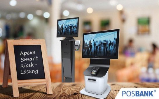 POSBANK präsentiert die Apexa Smart Kiosk-Lösungen