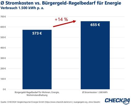 Höheres Bürgergeld deckt Stromkosten nicht – trotz gesunkener Energiepreise