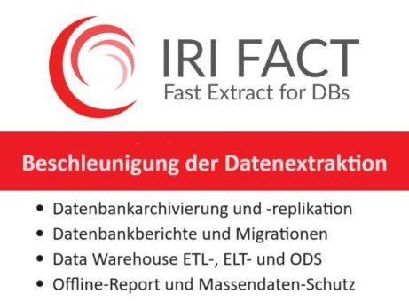 ❌ Schnellste Datenextraktion ❌ Push von VLDB im Data Warehouse, schnellere Datentransformation und Datenarchivierung ❗