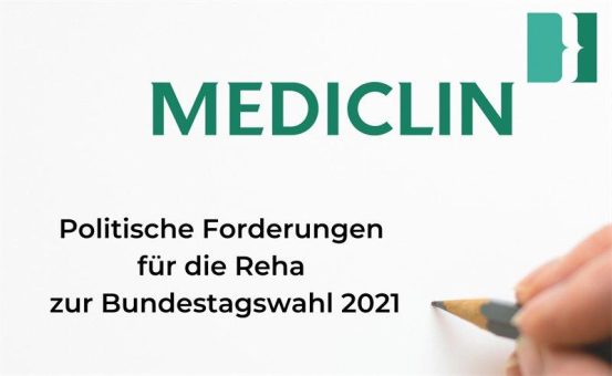 MEDICLIN stellt politische Forderungen für die Rehabilitation auf