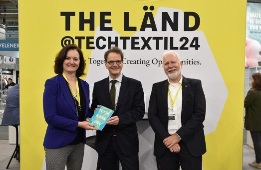 THE LÄND: „place to be“ auf der Techtextil