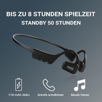 Robuste Open-Ear-Kopfhörer mit Air Conduction