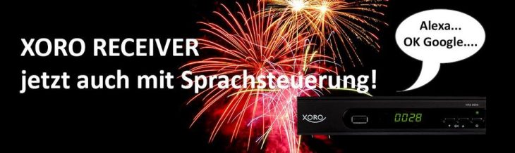 Neue SMART Receiver mit Sprachsteuerung von XORO