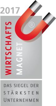 Siegel „Wirtschaftsmagnet 2017“ für Fasihi GmbH