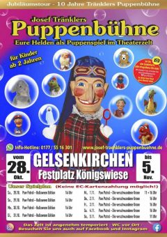 Große Jubiläumstournee – 10 Jahre Josef Tränklers Puppenbühne